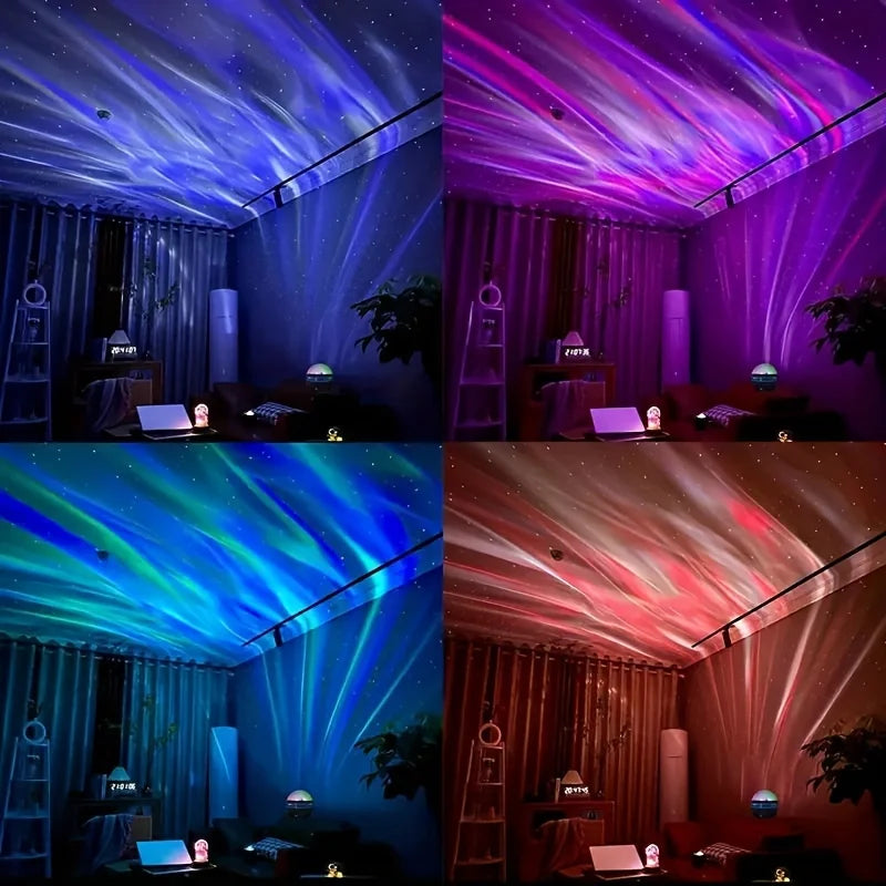 Proyector LED Cielo Estrellado – Luz Nocturna con Control Remoto | USB 5V | Ideal para Cuartos, Niños y Regalos Originales
