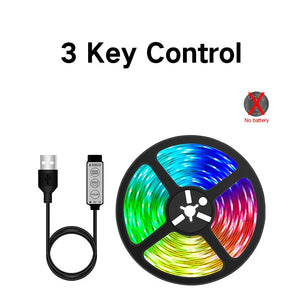 Tira LED RGB - RGBW - WS2812 con Control por App y Control Remoto – Decoración para Recámara