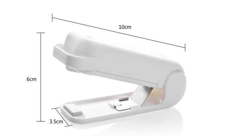 Mini Sellador de Bolsas Portátil – Selladora Térmica a Batería para Alimentos y Plástico | Sellado Rápido y Fácil en Casa