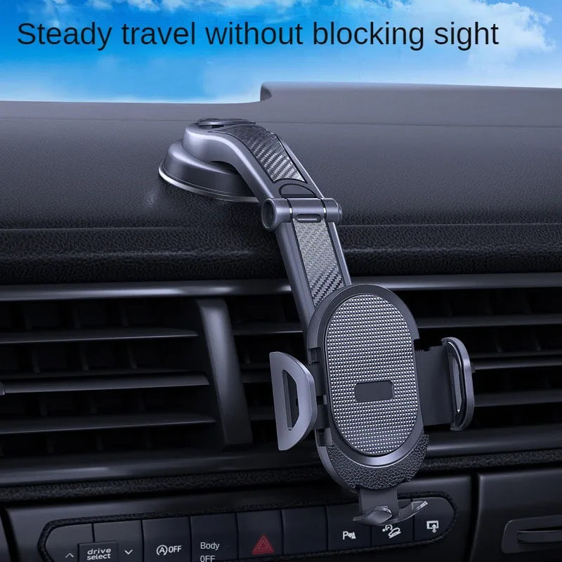 Soporte Universal para Celular con Ventosa 360° | Auto, Parabrisas o Tablero – Compatible con iPhone y Android