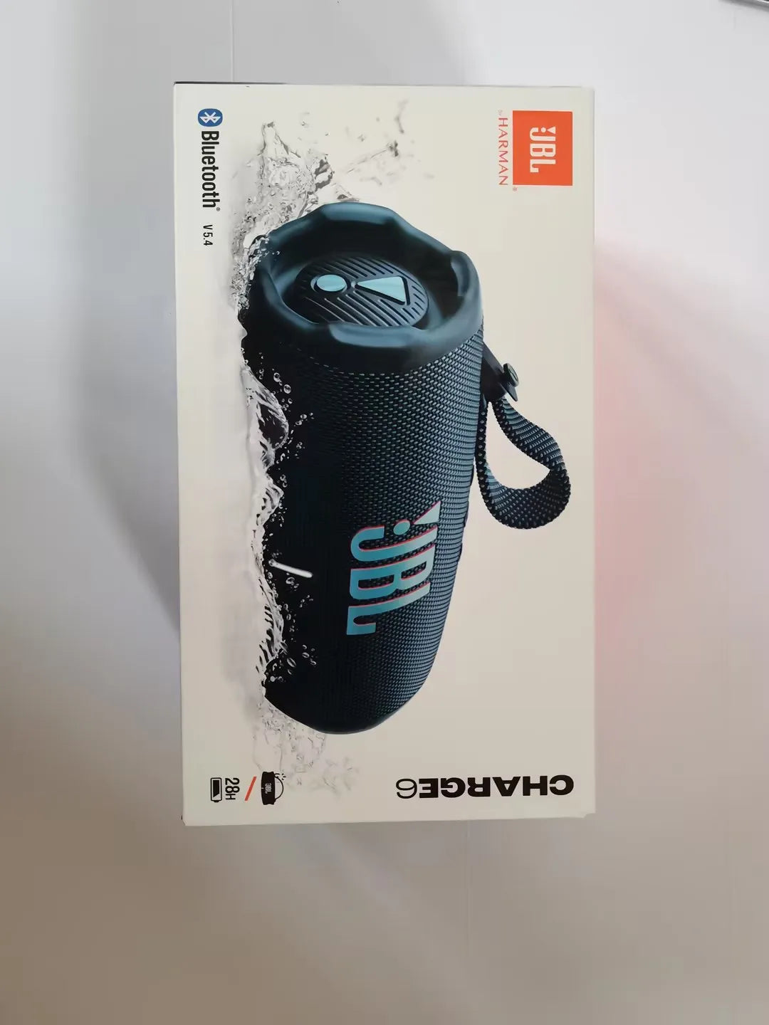 Bocina JBL Charge 6 Bluetooth | Sonido Estéreo con Bajos Potentes, Resistente al Agua IPX7, Portátil para Exteriores