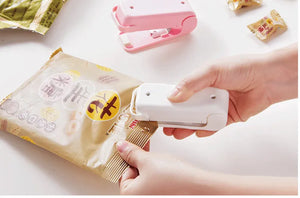 Mini Sellador de Bolsas Portátil – Selladora Térmica a Batería para Alimentos y Plástico | Sellado Rápido y Fácil en Casa