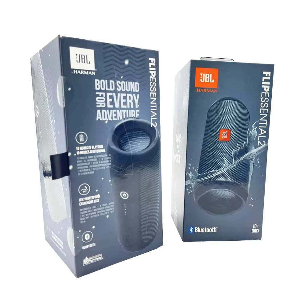 Bocina JBL Flip Essential 2 Bluetooth | Sonido Profesional, Resistente al Agua IPX7, 10h de Batería