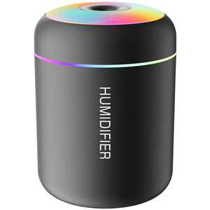 Mini Humidificador Aromaterapia 180 ml – Difusor USB con Luz LED para Casa, Auto o Recámara
