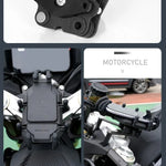 Soporte Premium para Celular CFMOTO 450SR – Amortiguador Antivibración y Giro 360° para Navegación Segura en Moto