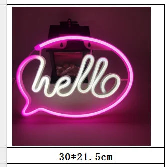 Luz Neón LED Decorativa – 29 Diseños Modernos | USB/Batería | Ideal para Cuartos, Gaming, Fiestas y Regalos