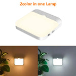 Luz Nocturna LED con Sensor de Movimiento Recargable USB Tipo-C – Luz de Emergencia para Cocina, Escaleras y Armarios