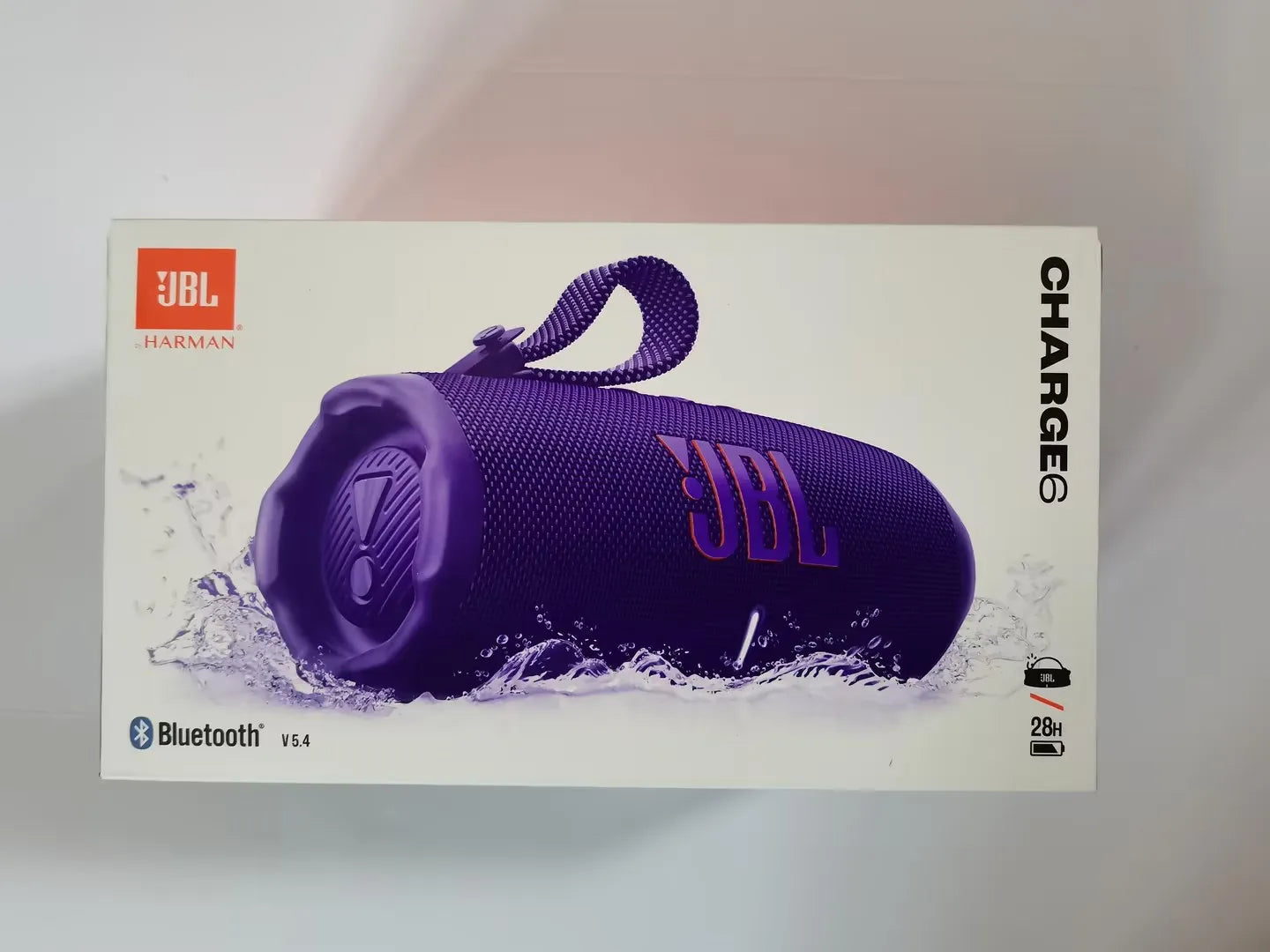 Bocina JBL Charge 6 Bluetooth | Sonido Estéreo con Bajos Potentes, Resistente al Agua IPX7, Portátil para Exteriores