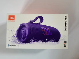 Bocina JBL Charge 6 Bluetooth | Sonido Estéreo con Bajos Potentes, Resistente al Agua IPX7, Portátil para Exteriores
