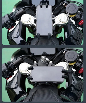 Soporte Premium para Celular CFMOTO 450SR – Amortiguador Antivibración y Giro 360° para Navegación Segura en Moto