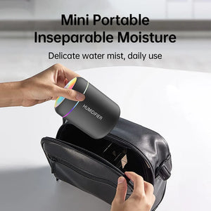 Mini Humidificador Aromaterapia 180 ml – Difusor USB con Luz LED para Casa, Auto o Recámara