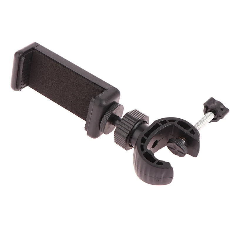 Soporte Universal para Celular con Clip Giratorio 360° | Montura para Trípode, Micrófono y Más