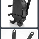 Soporte Premium para Celular CFMOTO 450SR – Amortiguador Antivibración y Giro 360° para Navegación Segura en Moto