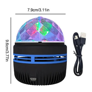 Proyector LED Cielo Estrellado – Luz Nocturna con Control Remoto | USB 5V | Ideal para Cuartos, Niños y Regalos Originales
