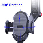 Soporte Universal para Celular con Ventosa 360° | Auto, Parabrisas o Tablero – Compatible con iPhone y Android
