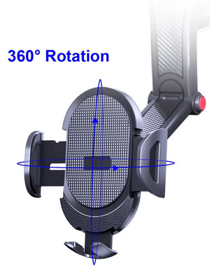 Soporte Universal para Celular con Ventosa 360° | Auto, Parabrisas o Tablero – Compatible con iPhone y Android