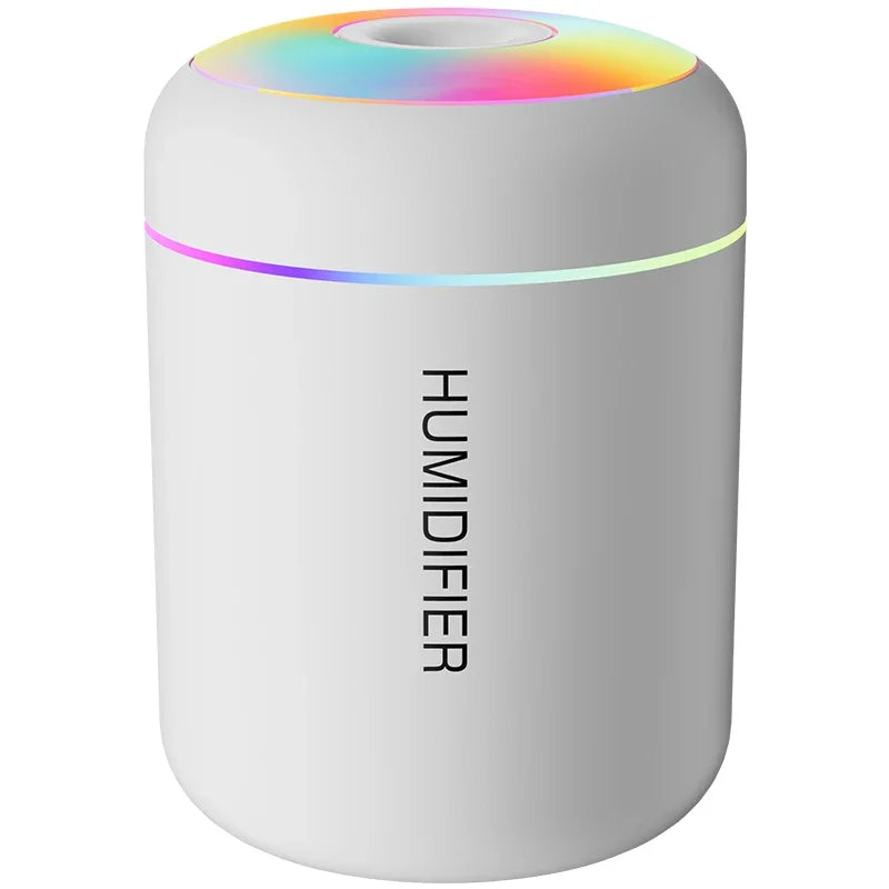 Mini Humidificador Aromaterapia 180 ml – Difusor USB con Luz LED para Casa, Auto o Recámara