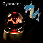 Lámpara Pokebola LED 3D con Base Multicolor | Pikachu, Mewtwo, Gengar, Snorlax y más