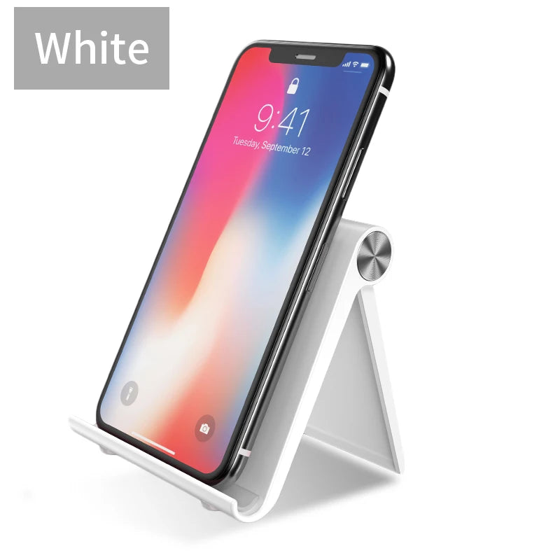 Soporte de Escritorio para Celular y Tablet – Universal, Portátil y Resistente | Compatible con iPhone, Samsung y más