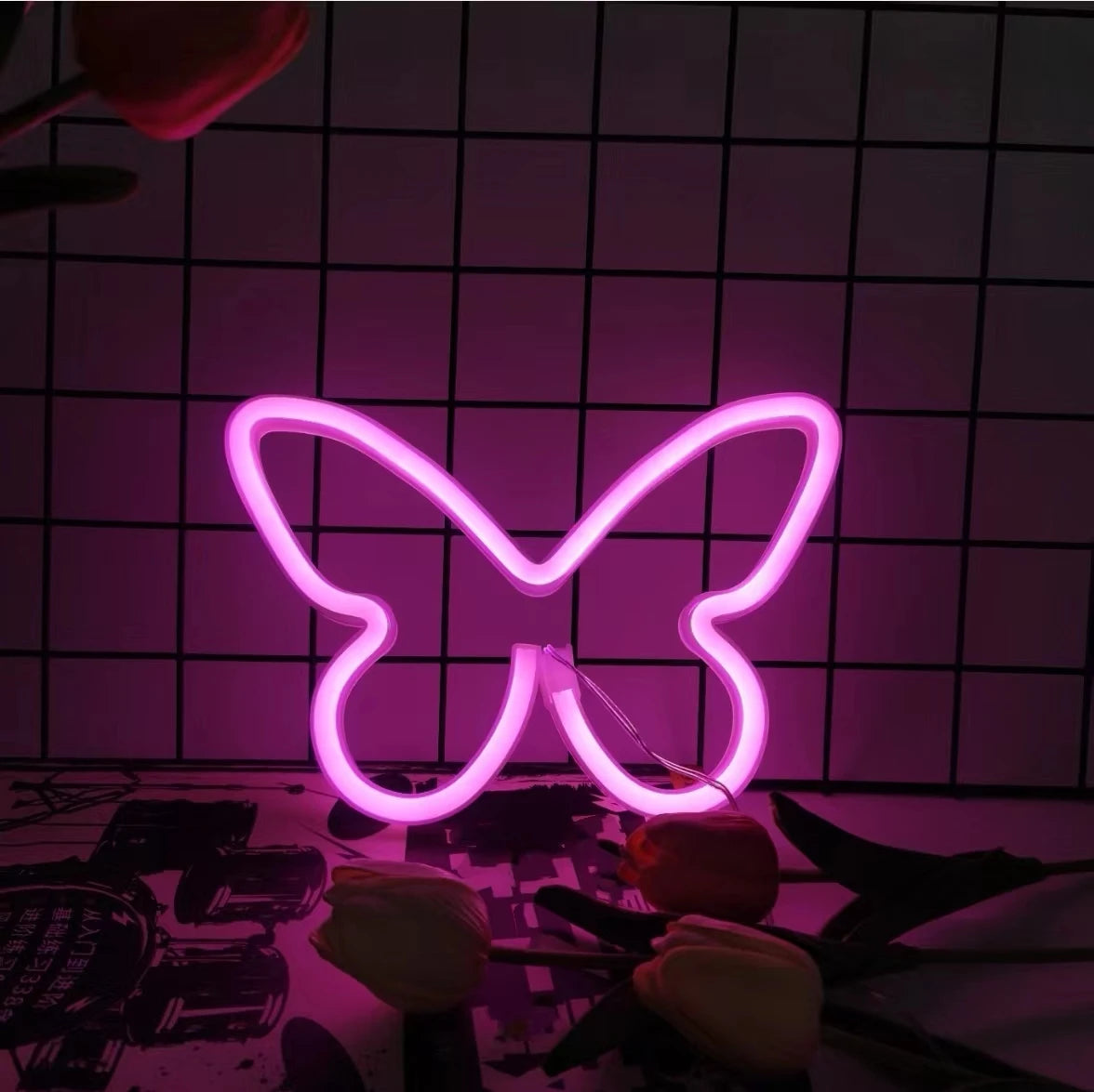 Luz Neón LED Decorativa – 29 Diseños Modernos | USB/Batería | Ideal para Cuartos, Gaming, Fiestas y Regalos