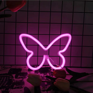Luz Neón LED Decorativa – 29 Diseños Modernos | USB/Batería | Ideal para Cuartos, Gaming, Fiestas y Regalos