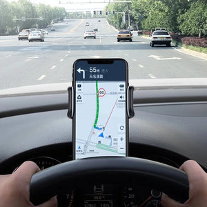 Soporte Universal para Celular en Auto – Rotación 360° | Montaje en Tablero o Parabrisas
