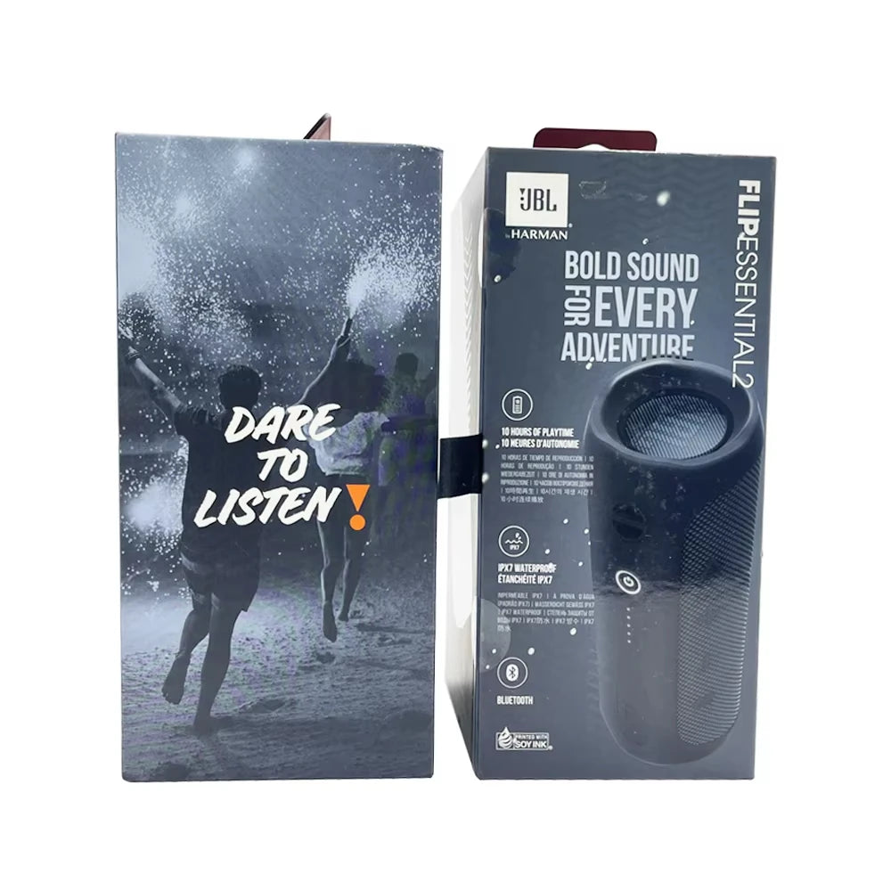 Bocina JBL Flip Essential 2 Bluetooth | Sonido Profesional, Resistente al Agua IPX7, 10h de Batería