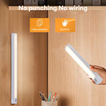 Luz Nocturna LED con Sensor de Movimiento Recargable USB Tipo C – Para Armarios, Escaleras y Cocina