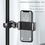 Soporte Universal para Celular con Clip Giratorio 360° | Montura para Trípode, Micrófono y Más