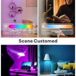 Foco LED RGB 16 Colores con Control Remoto – E27 220V, Luz Multicolor Regulable, 8W, Ambiente Inteligente