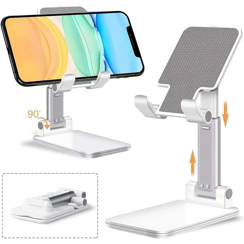 Soporte de Escritorio Universal para Celular y Tablet – Base Ajustable Compatible con iPhone, Xiaomi y más